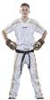 Fighter Top Ten Mesh Uniform 1605-10 Model - White/Gold