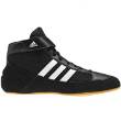 Adidas HVC II Youth Wrestling Shoe-Black