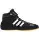 Adidas HVC II Wrestling Shoe - Black/White/Gum