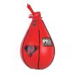PRO Boxing Speed Bag Red Leather - PRO Boxing USA Label