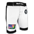 Red Nose Grappling Shorts - White
