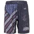 USA Black Flag Competition Board Shorts