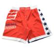 Youth Cage Fighter USA Retro Fight Shorts - Red